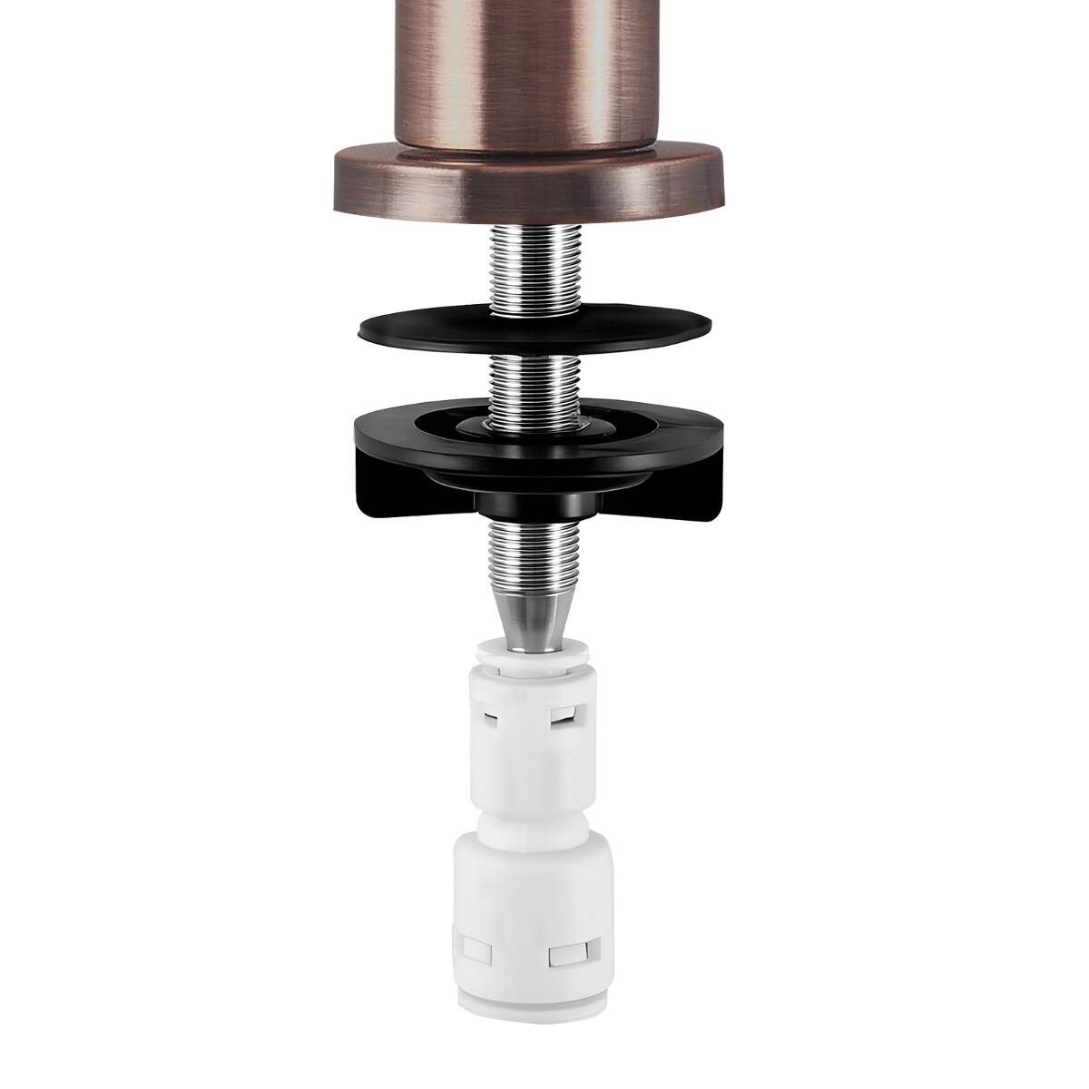 Alt View 7. Ropilly - Ropilly Reverse Osmosis Faucet, Lead Free Stainless Steel Drinking Water Faucet, Antique Bronze - Antique Bronze.