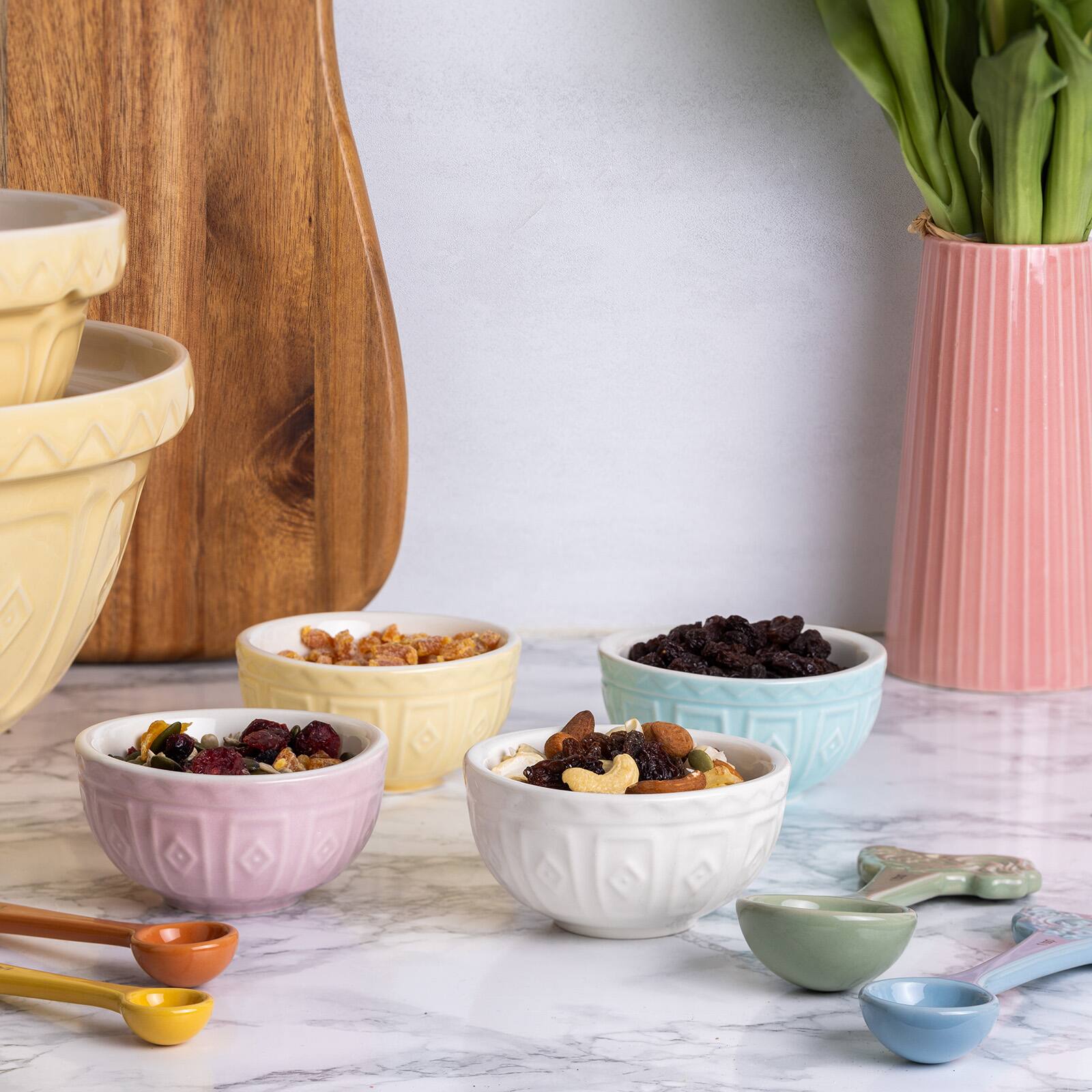 Alt View 1. Mason Cash - Color Mix Mini Prep Bowls, Pastels, Set of 4 - Multicolored.
