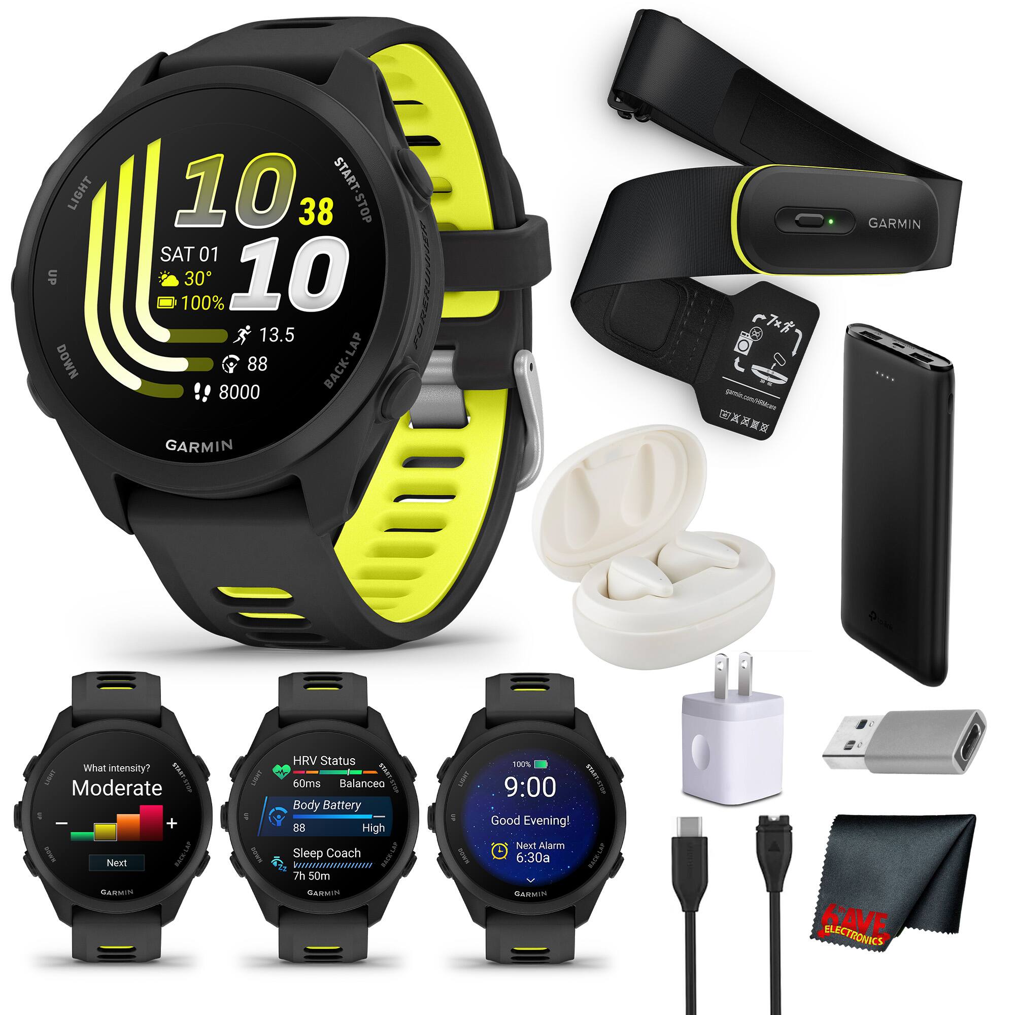 LIGHT UP DOWN 10 START 38 STOP SAT 01 100% 30* 10 13.5 LAP 88 BACK-LAP 8000 GARMIN 7x geni.coo.ml.ce - - @X GARMIN .... De What intensity? LESN Moderate + Next SARWI t I HRV Status I 60ms Balanceo I Body Battery B High Sleep Coach WTSE ..ww 7h 50m GARMIN Sa 100% I 9:00 Good Evening! Next Alarm 6:30a GARMYN KAVE ELECTRONICS