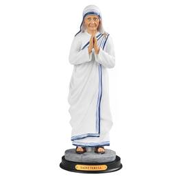 FC Design - 12"H St. Teresa Holy Figurine Statue Office Desk Tabletop Home Decor Gift - Multi-Color