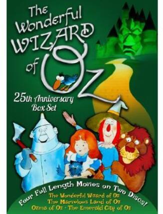 Front. The Wonderful Wizard of Oz: 25th Anniversary Box Set - DVD.