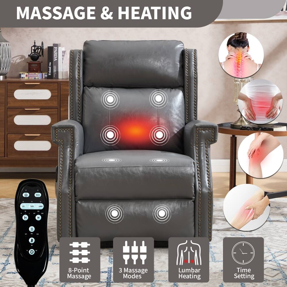 MASSAGE & HEATING

DEVENTIC

8-Point Massage
3 Massage Modes
Lumbar Heating
Time Setting