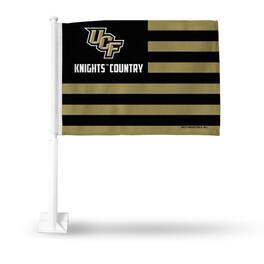 Rico Industries - Central-Florida...UCF...Knight's Country 14" x 19" inch Double (2) Sided Window Mount Car Flag - Multi