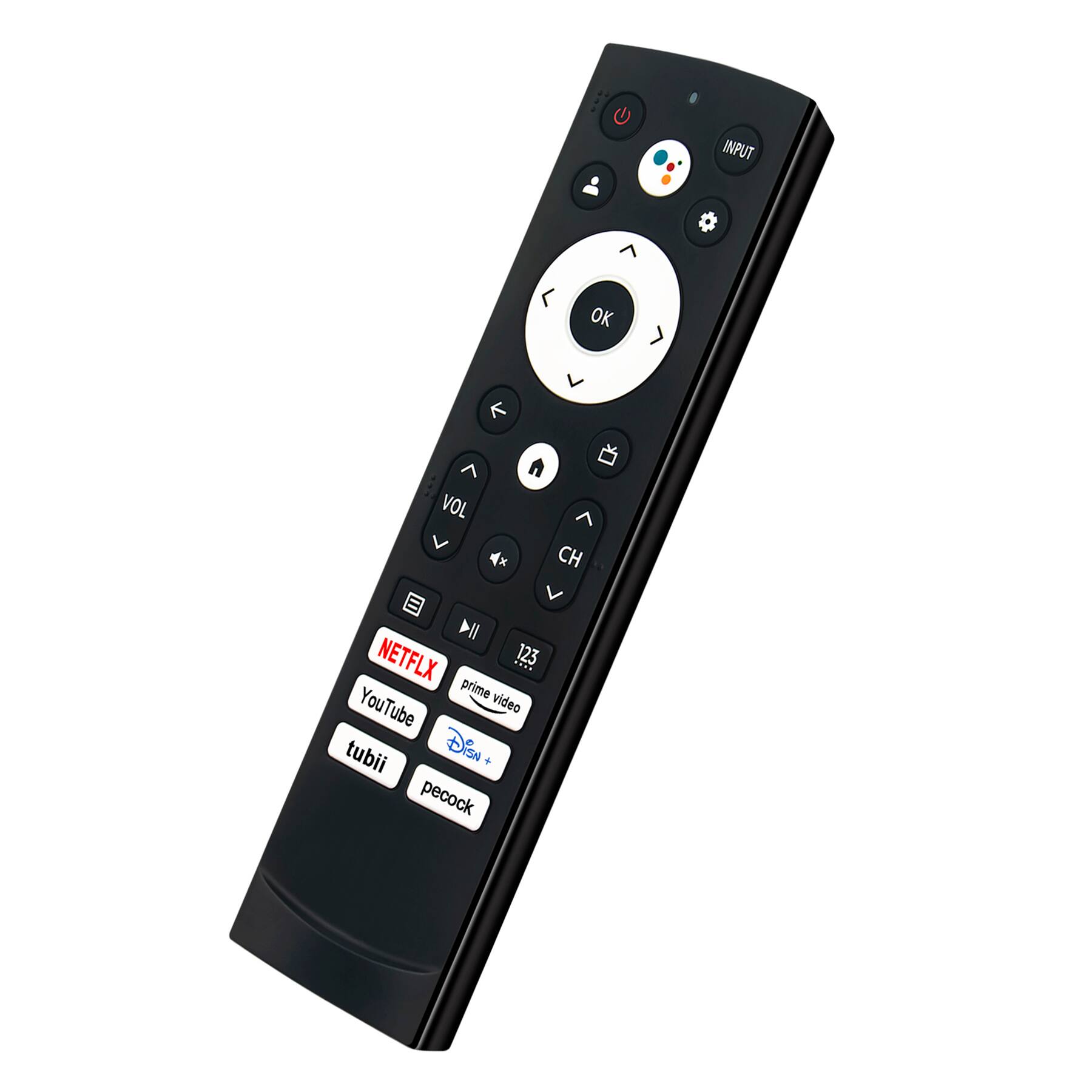 INPUT OK VOL CH NETFLIX 123 prime YouTube tubii Disney+ pecock