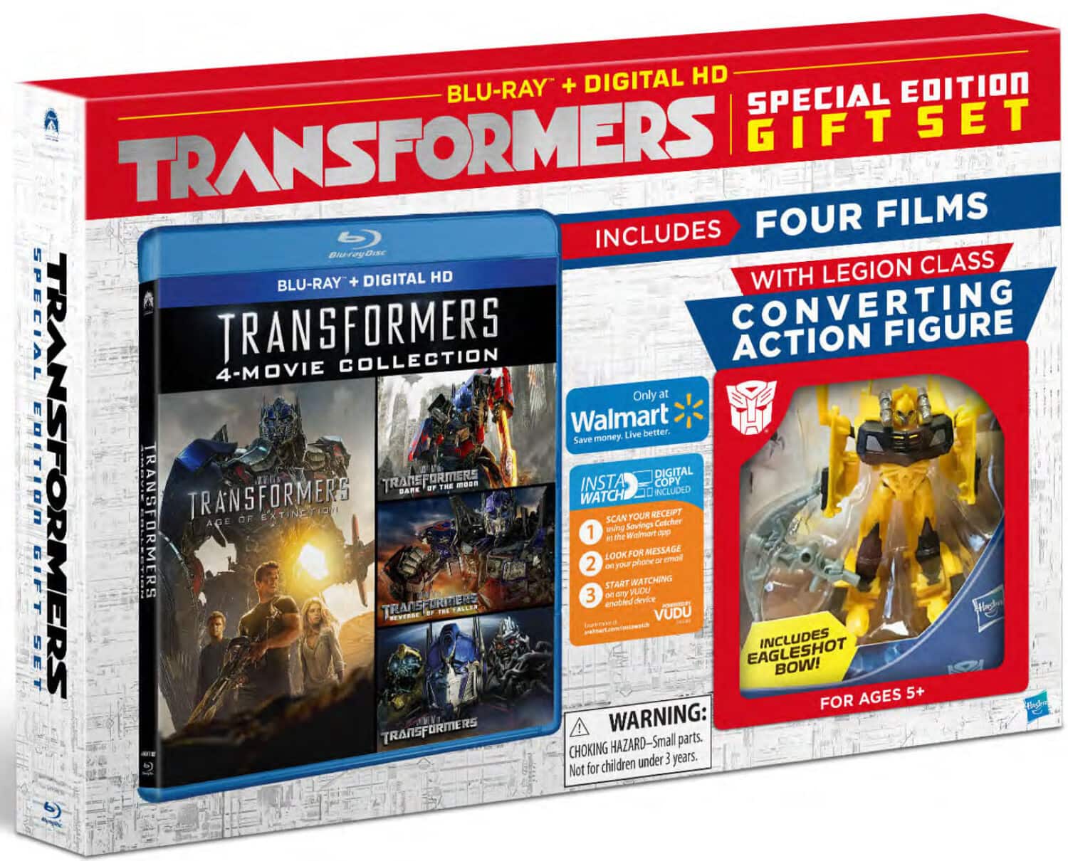 Transformers 1-4 Gift Set  - BLU-RAY