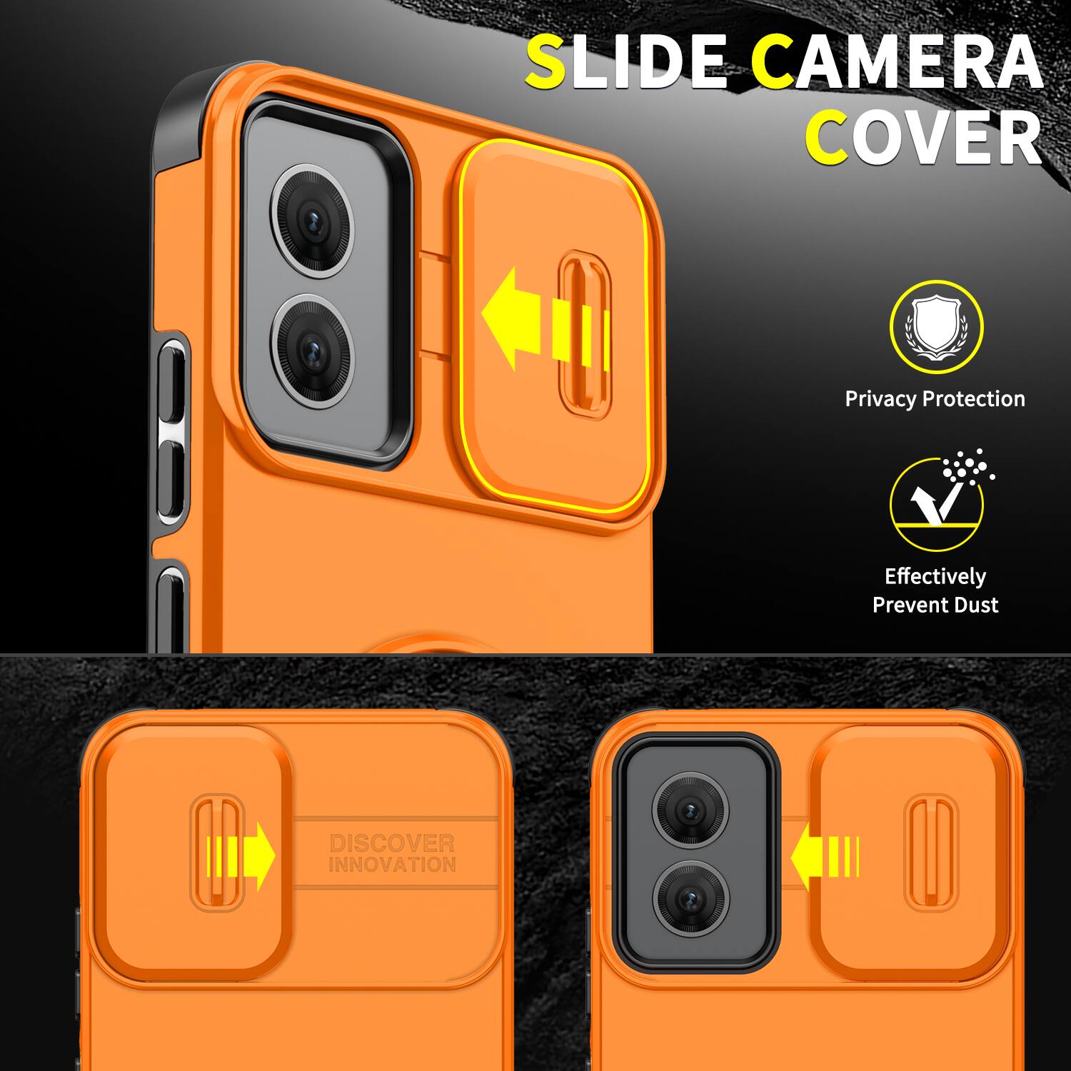 SLIDE CAMERA COVER

Privacy Protection

Effectively Prevent Dust

DISCOVER INNOVATION