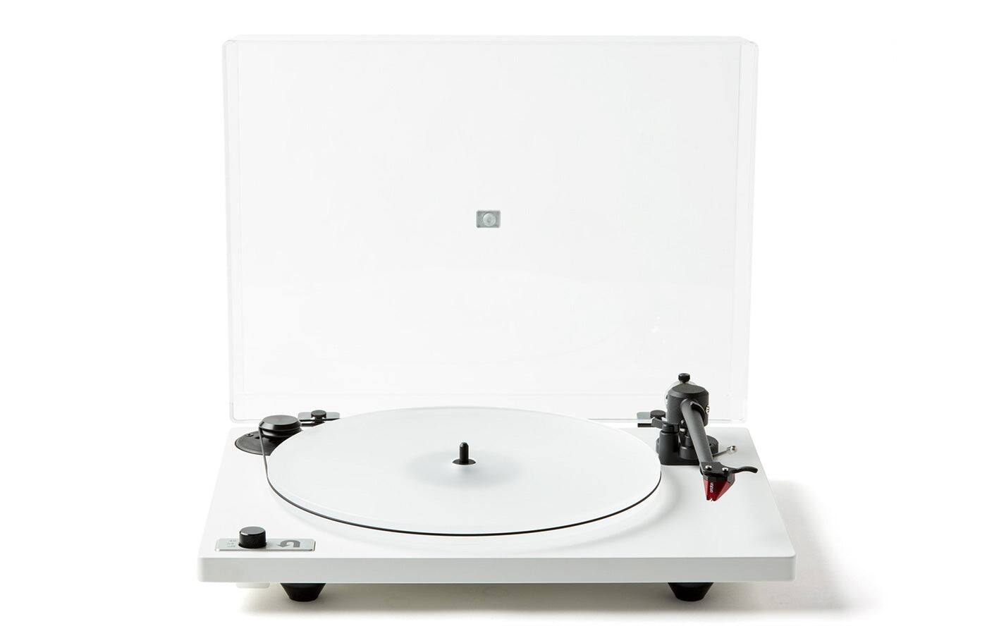 Left. U-Turn Audio - U-Turn Audio Orbit Special Turntable With Preamp - White - White.