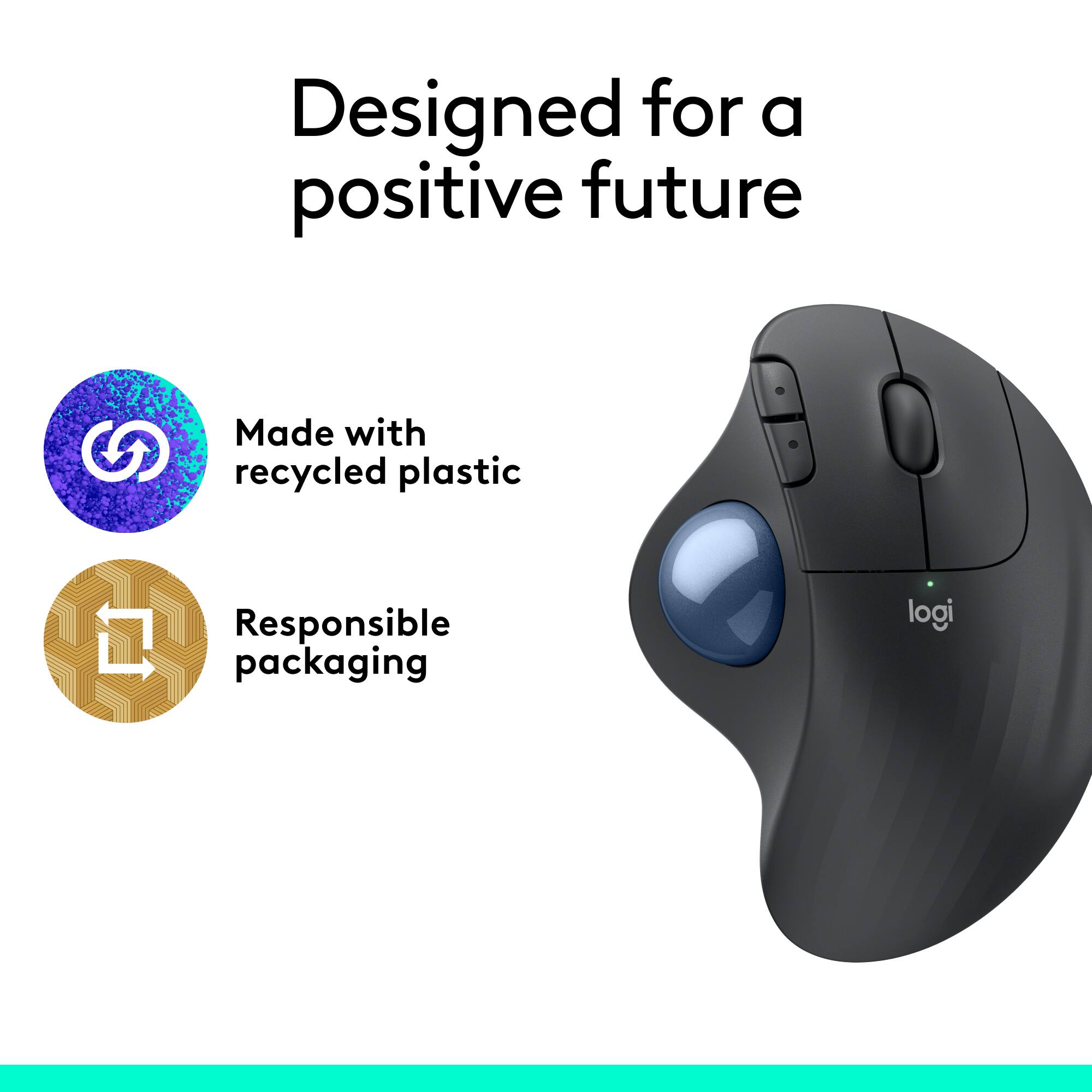 Designed for a positive future

Made with recycled plastic

Responsible packaging