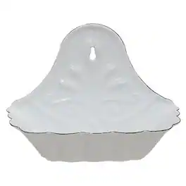 BreeBe - Enamel Soap Dish - White