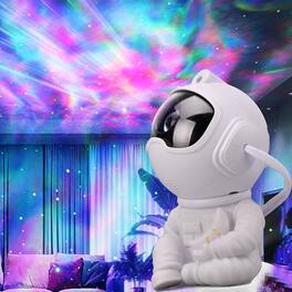 ACJPR - Astronaut Galaxy Projector Night Light with Timer and Remote, Star Nebula Ceiling Lamp for Kids Room Decor