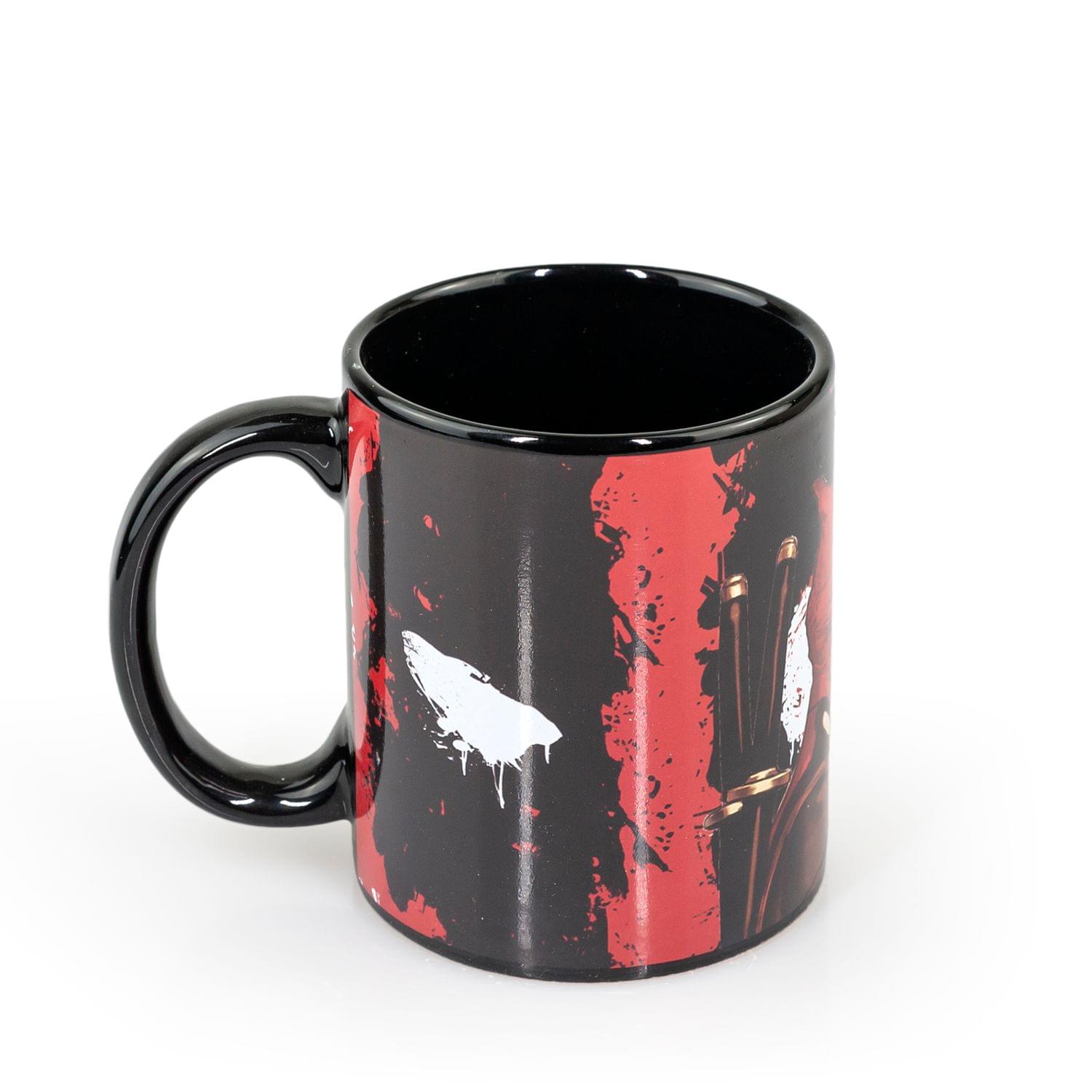 Alt View 10. Marvel - Dead Pool Costume | Dead Pool Atomic Changa Ceramic Coffee Mug | 12 oz - Black.
