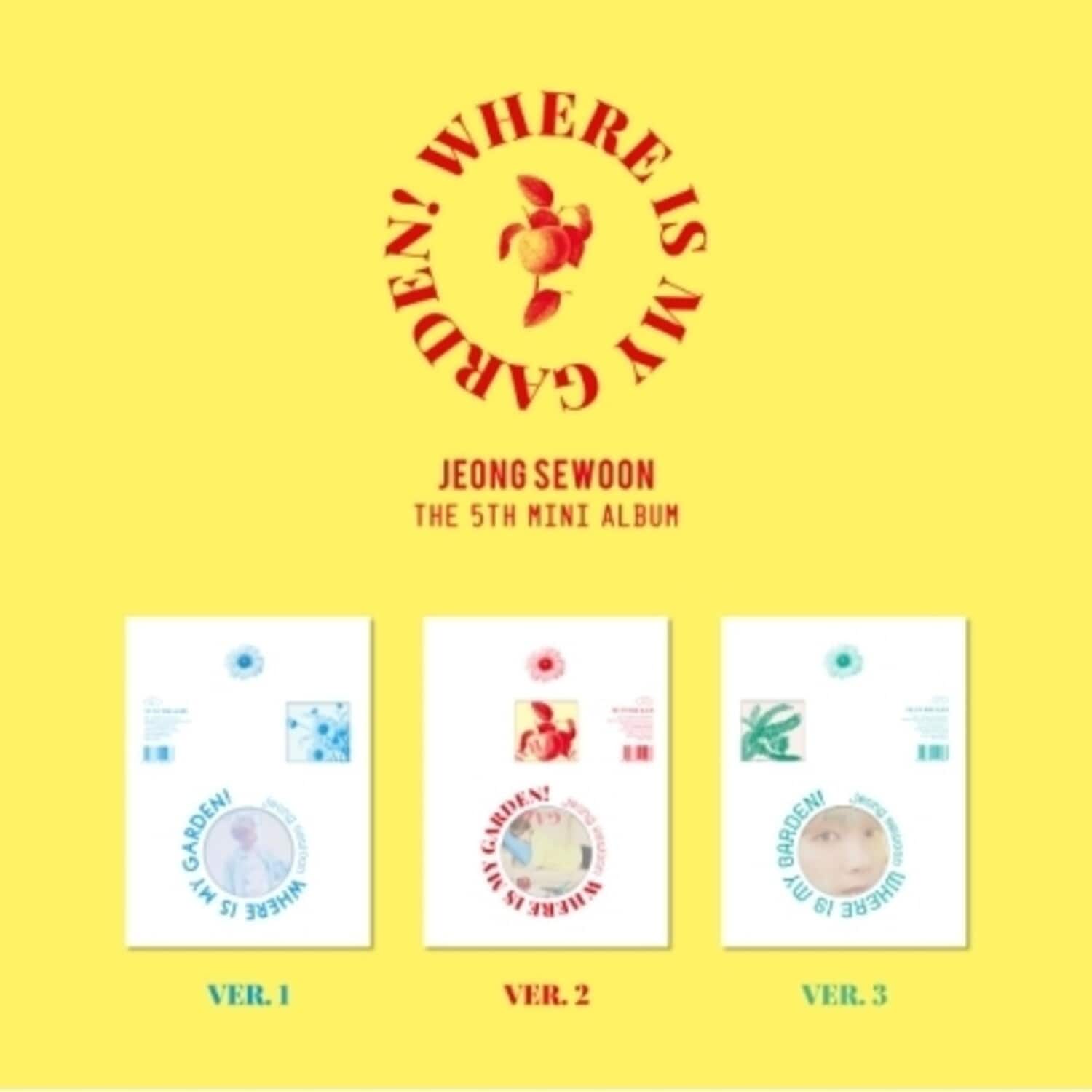 Jeong Sewoon - Where Is My Garden! (incl. Photobook, Photocard, Sticker + Lyrics Poster)   - COMPACT DISCS [CD] price history on PriceWatchPro