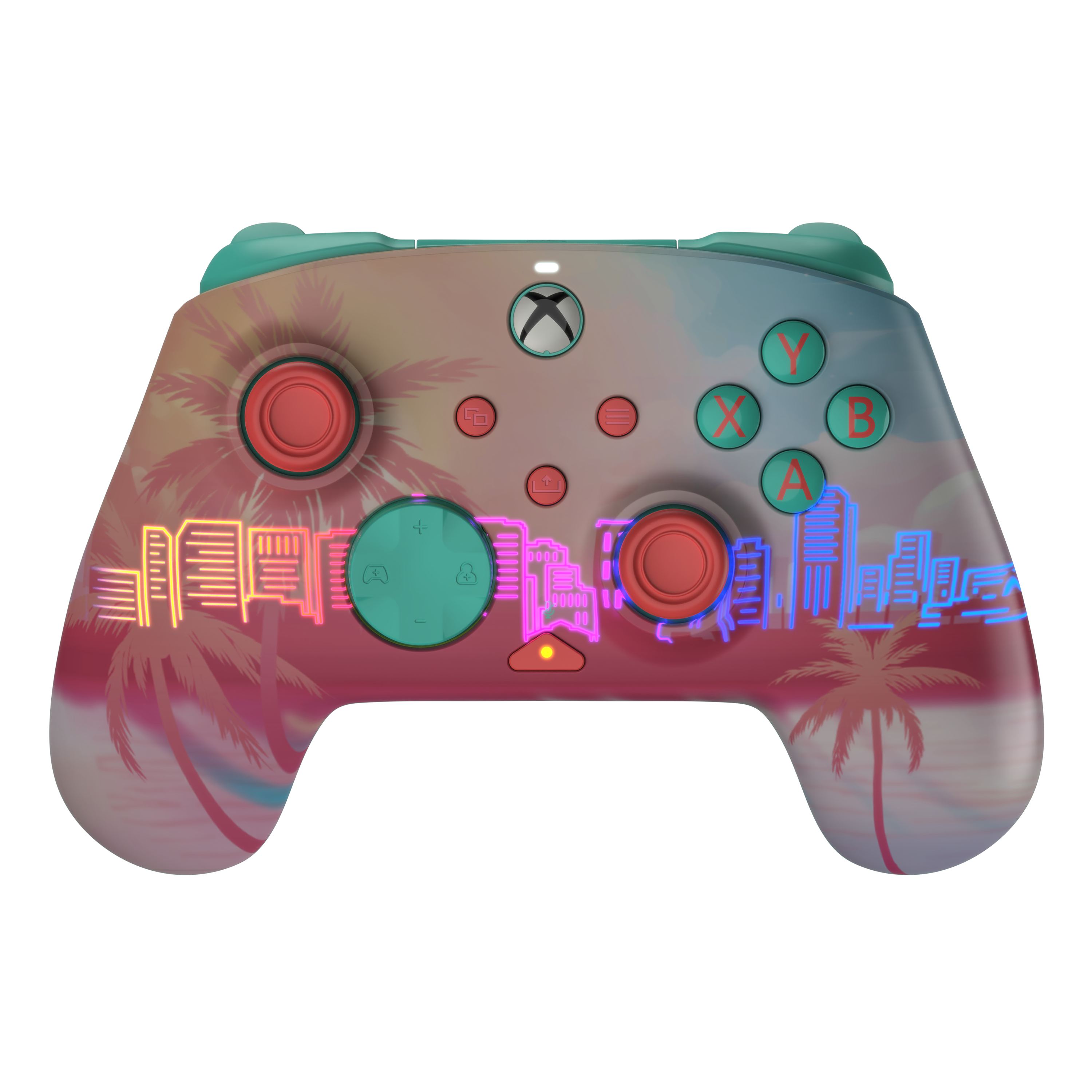 Back. Turtle Beach - Pacific Skyline Wireless Controller for XBOX Series X|S, XBOX One, Windows 10/11 PCs - Pacific Skyline.