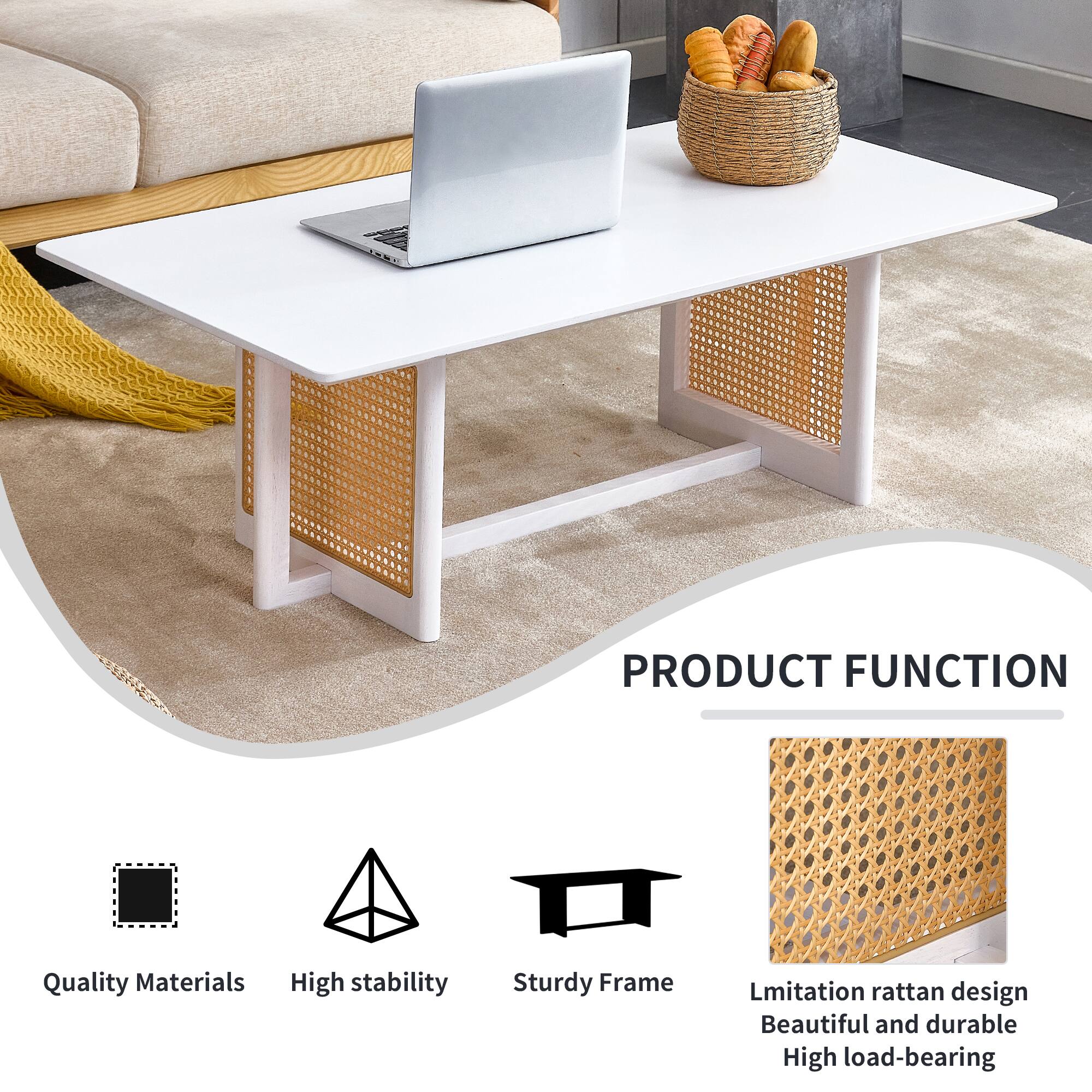 PRODUCT FUNCTION

- Quality Materials
- High stability
- Sturdy Frame
- Lmitation rattan design
- Beautiful and durable
- High load-bearing