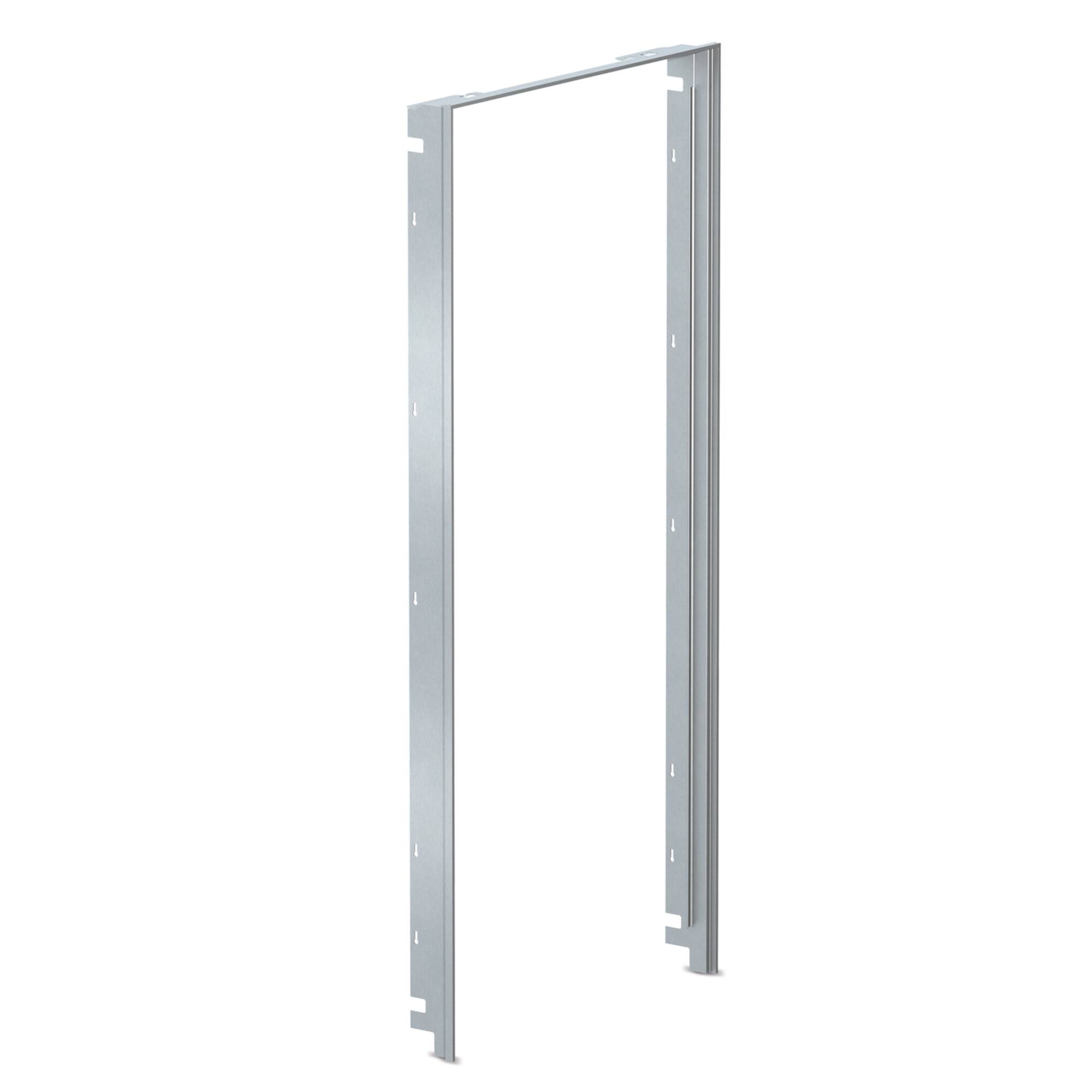Angle. Miele - Miele KFK3601 Decor Frame Set for 36" MasterCool Built-In Refrigeration models KFMC3846 L/R/FD and KFMC 3642 L/R/FD - Stainless Steel.