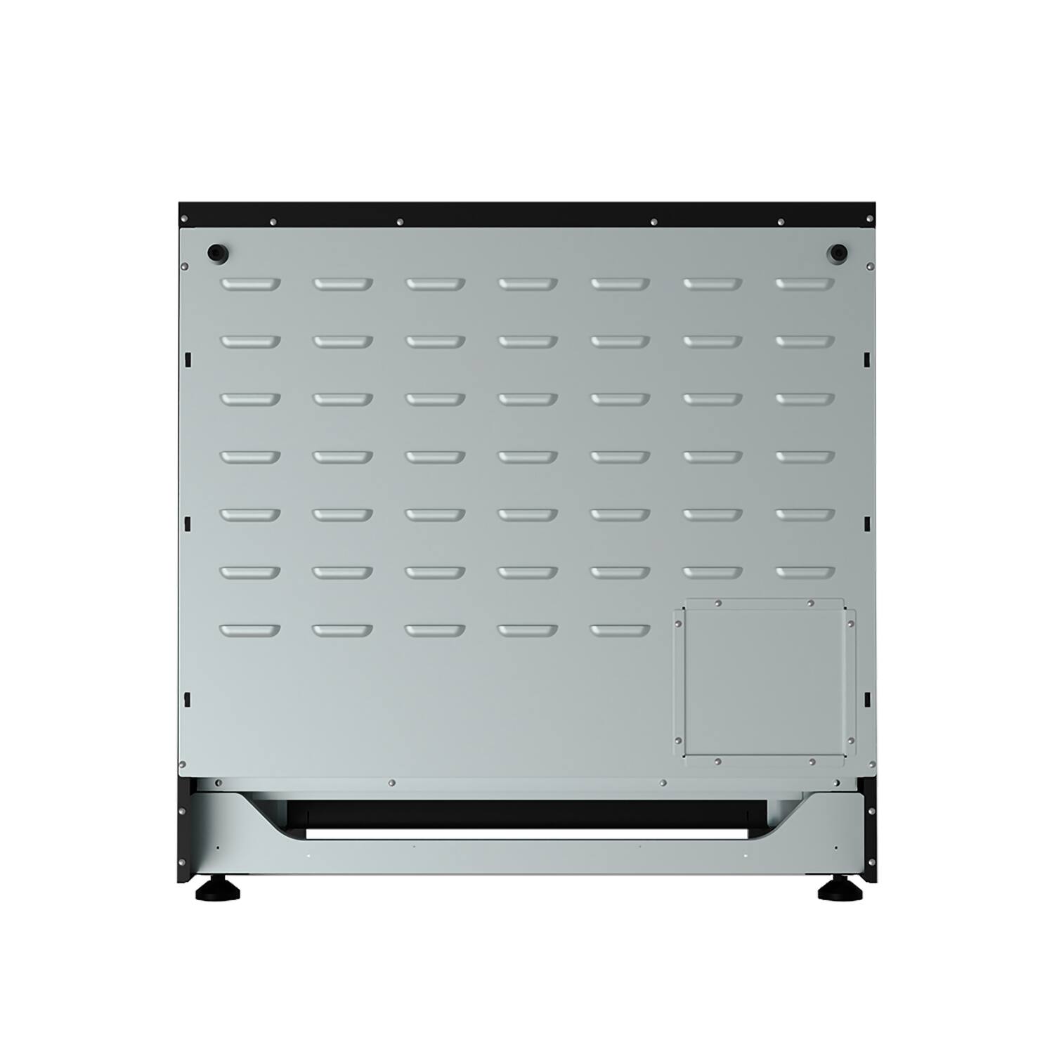 Alt View 4. Thor Kitchen - Gordon Ramsay Series by Thor Kitchen 6.0 Cu. Ft Freestanding Electric Range with Rose Gold Hardware - Black.