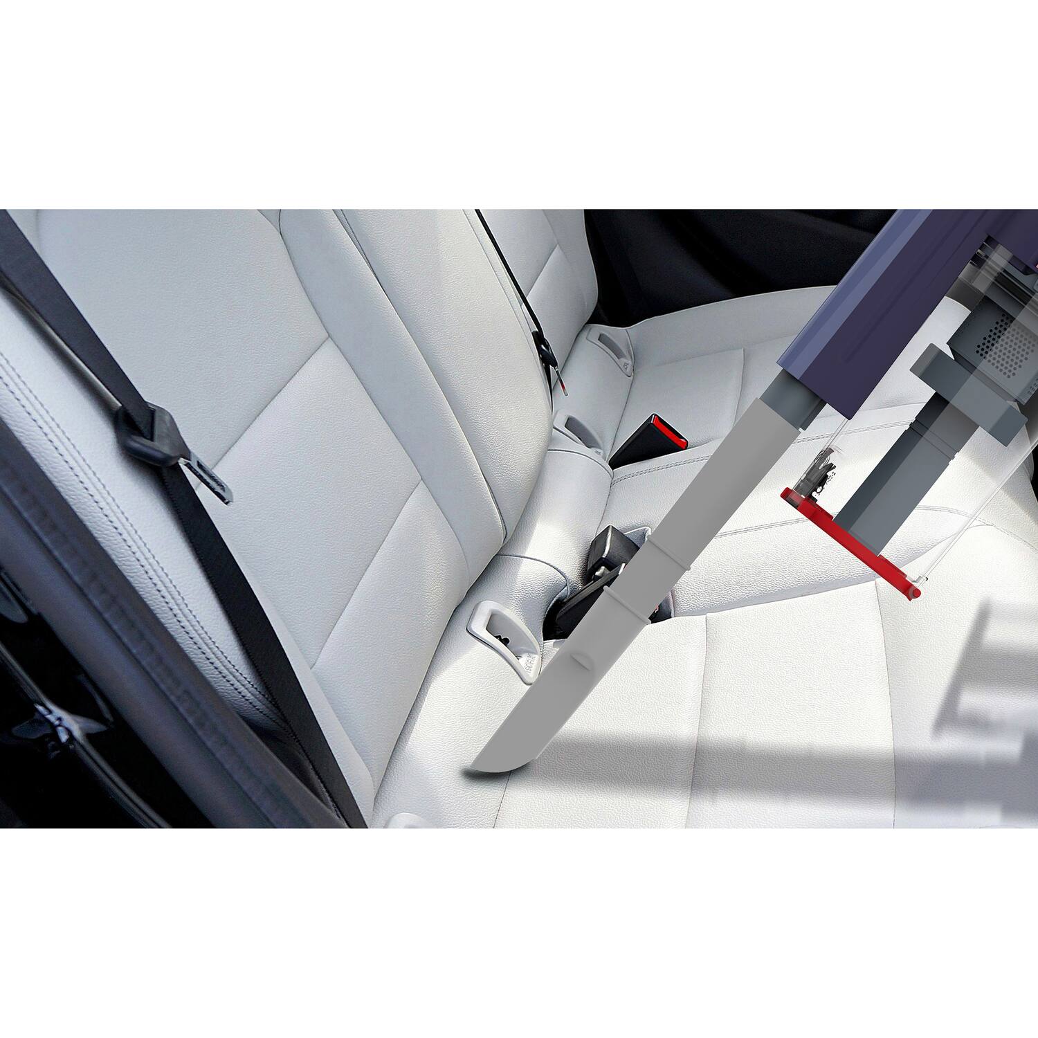 Alt View 1. Koblenz - Scorpio 3-in-1 Corded Cyclonic Vacuum SVK-165 - Gray/Purple.