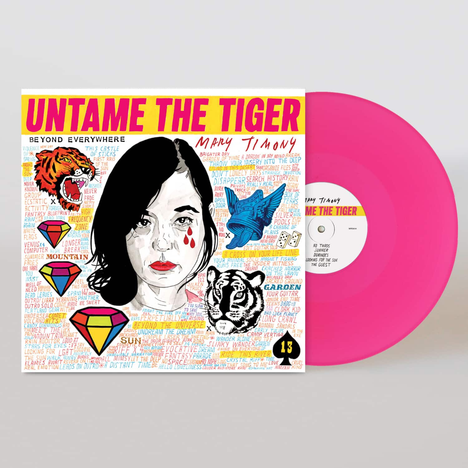 Mary Timony - Untame The Tiger   - VINYL LP price history on PriceWatchPro