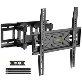 Earthley Blooms - Full Motion Tv Wall Mount 37 84 Flat Screen Swivel Tilt Bracket With Dual Articulating Arms 12 16 Wood Studs - Full motion 32-70inch