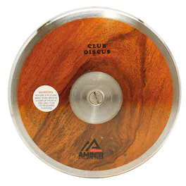 Amber Sporting Goods - Amber Fight Gear Precision Wood Club Discus for Training & Competition, Balanced Design, 1kg - Multicolor