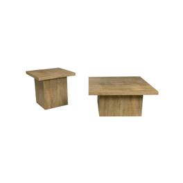 Coaster Co. of America - Devar 2-piece Square Coffee and End Table Set - Mango