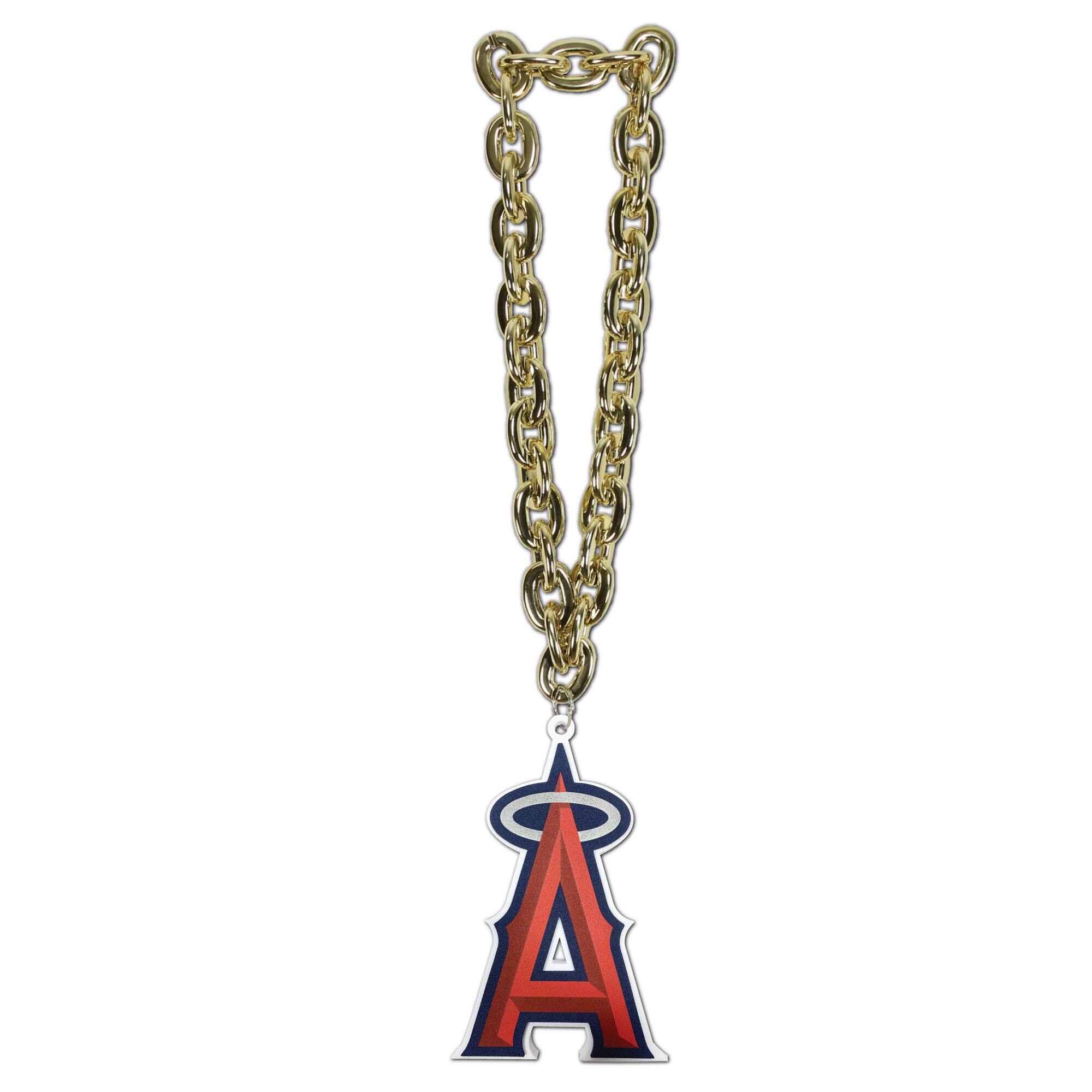 Front. MOJO - Los Angeles Angels Fan Chain - Multicolor.