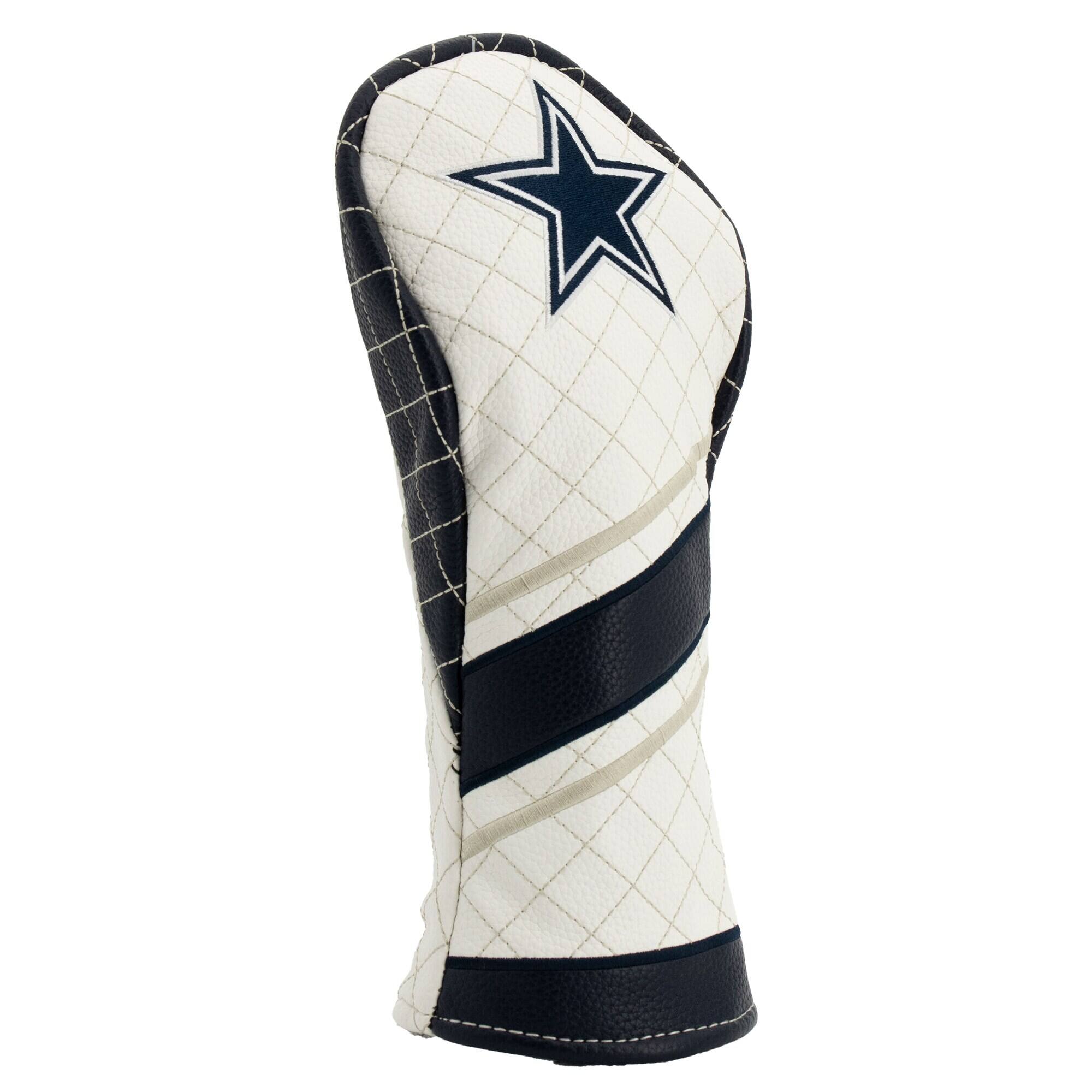 Alt View 2. Team Golf - Dallas Cowboys Striped Quilted Fairway Headcover - Multicolor.