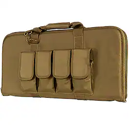 NcSTAR - Vism 28" Padded 2960 Series Gun Case for Tactical Pistols, AOW, Subguns - Tan
