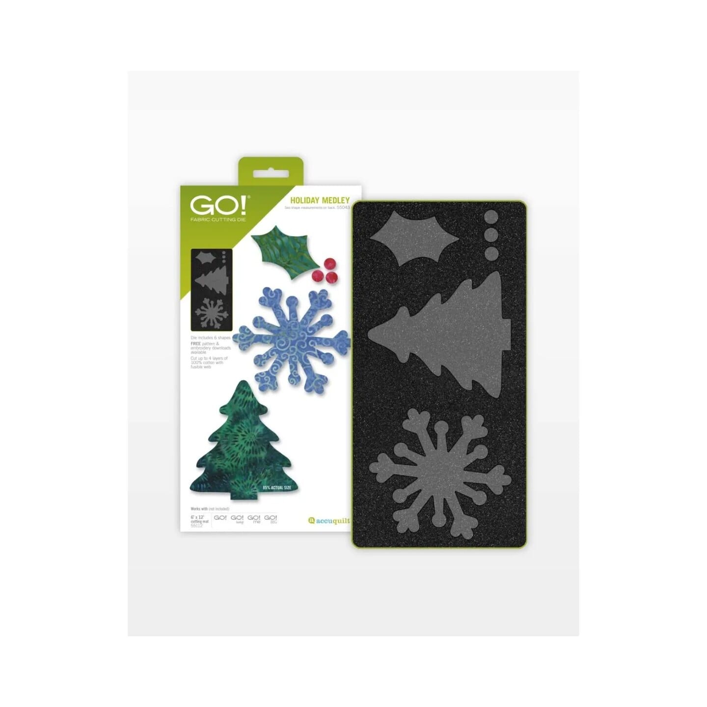 AccuQuilt - Christmas In July Die Bundle - Multicolor