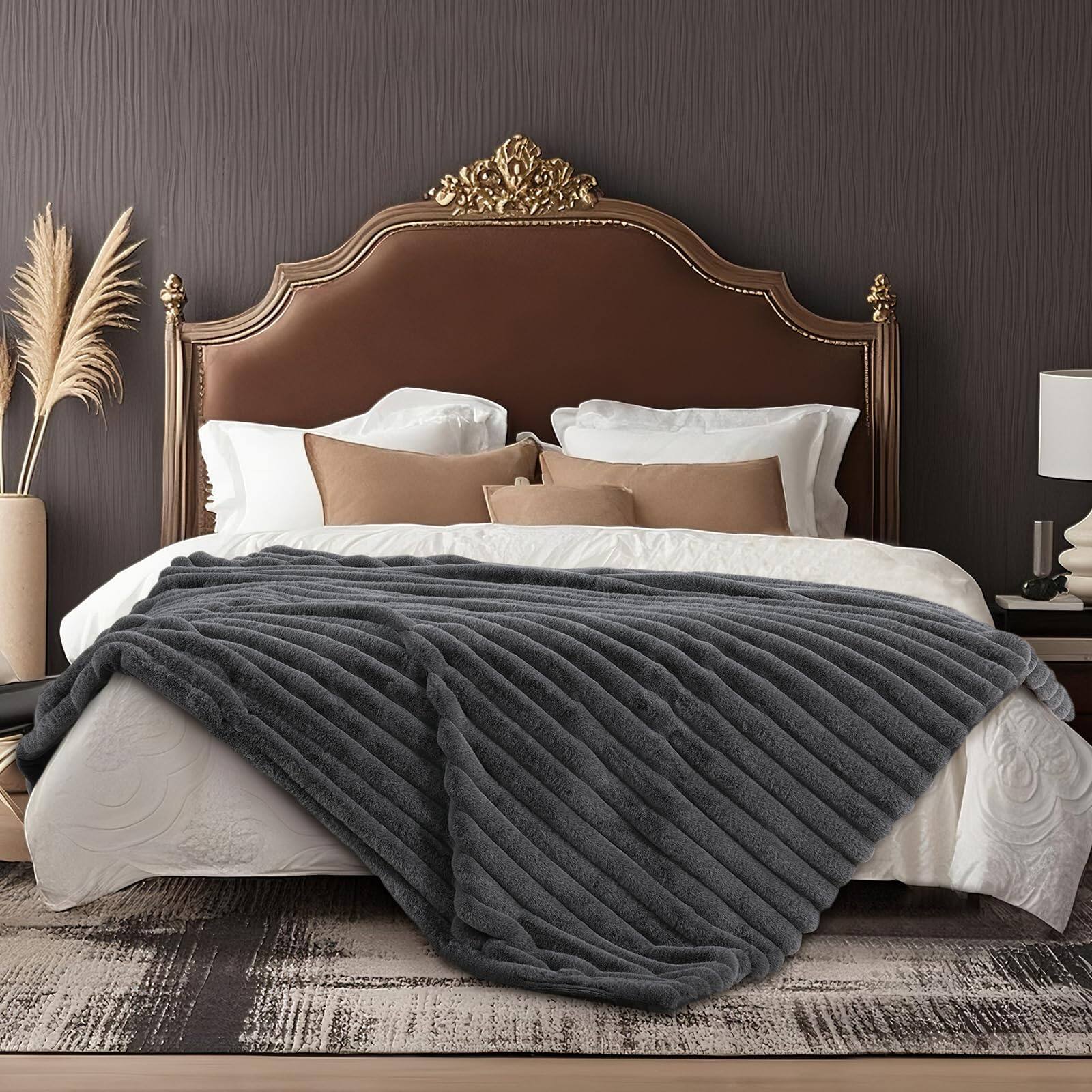 Cationic Wolf Gray Twin(60" x 80")