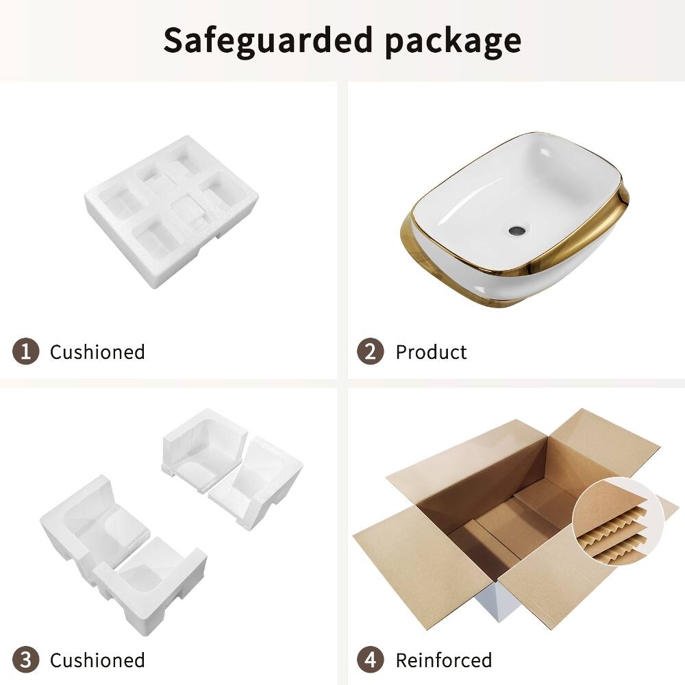 Safeguarded package

1. Cushioned
2. Product
3. Cushioned
4. Reinforced