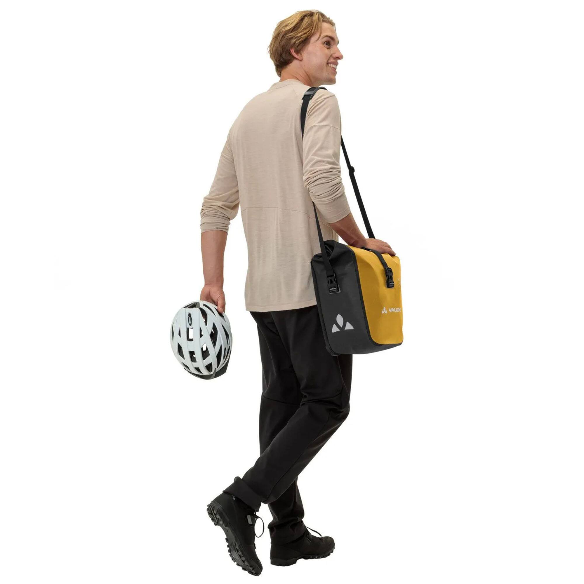 Alt View 6. VAUDE - Vaude Aqua Front Bike Bags - Burnt Yellow - Burnt Yellow.