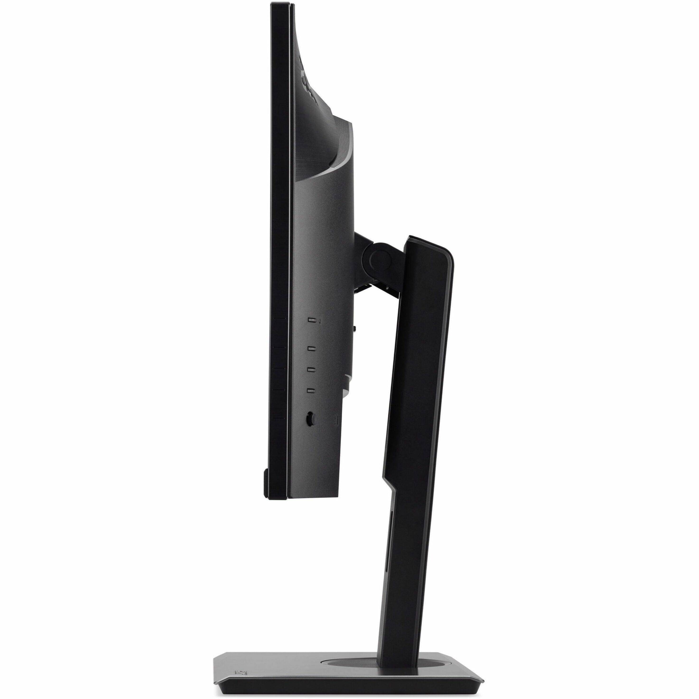 Left. Acer - Vero 24" IPS LED 75Hz Monitor (VGA, HDMI) - Black.