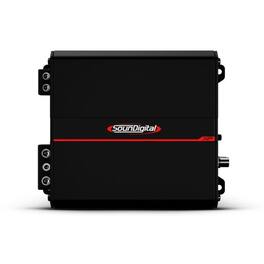 SounDigital - Refurbished Excellent - XP 1600.1 2 Ohm Monoblock 1600 watt RMS at 2 Ohm Amplifier - Black