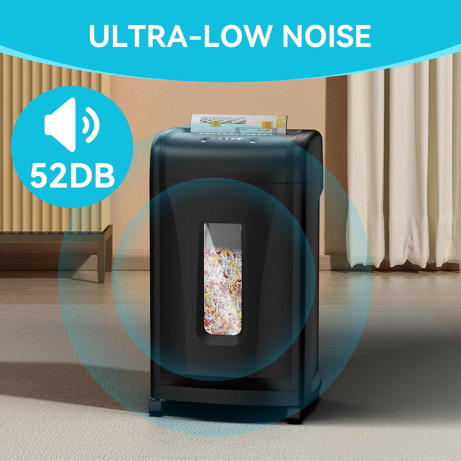 ULTRA-LOW NOISE 52DB