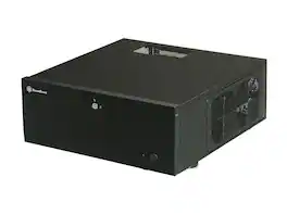 SilverStone - Black Aluminum / Steel Grandia Series SST-GD07B ATX Media Center / HTPC Case - Black