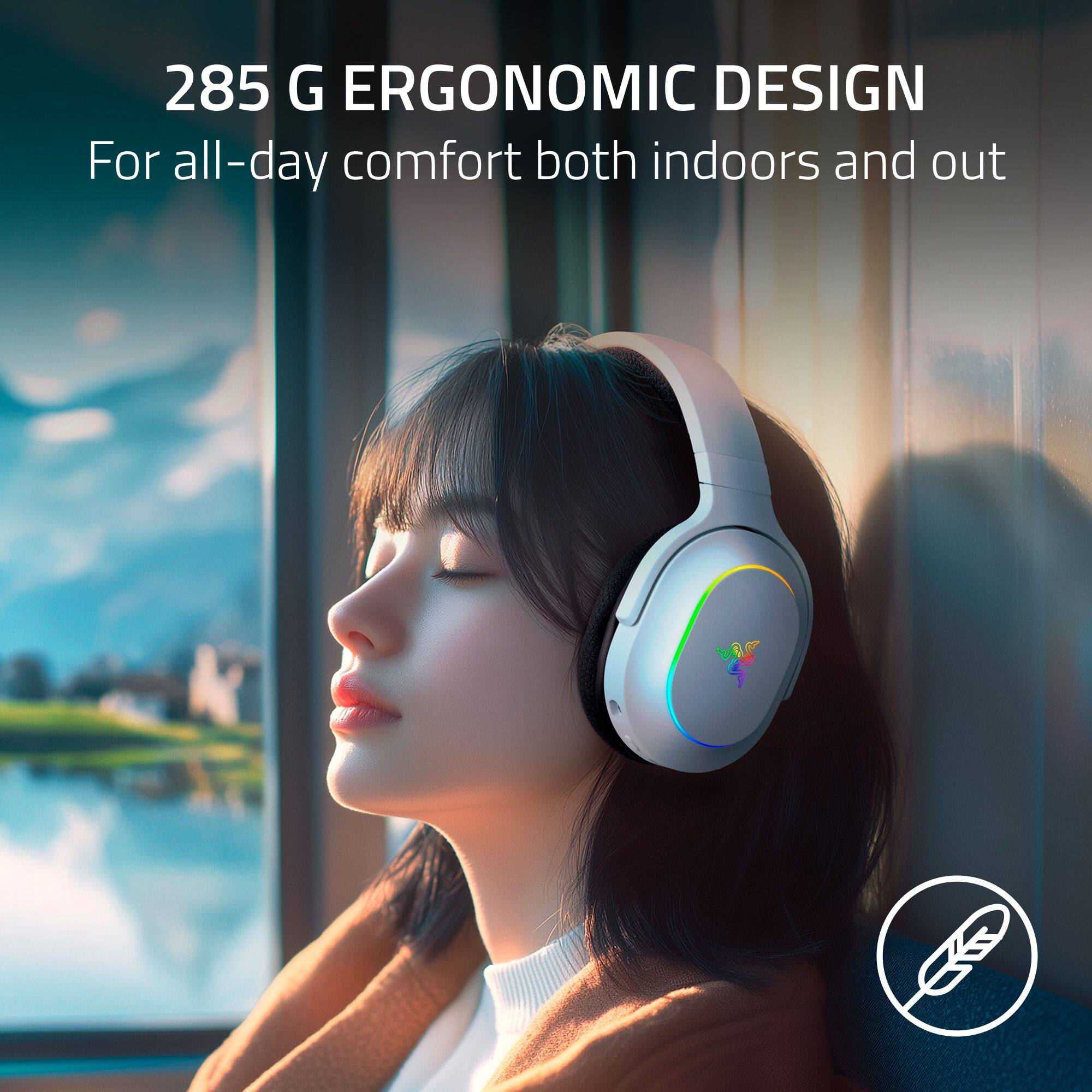 285 G Ergonomic Design: For all-day comfort both indoors and out.
