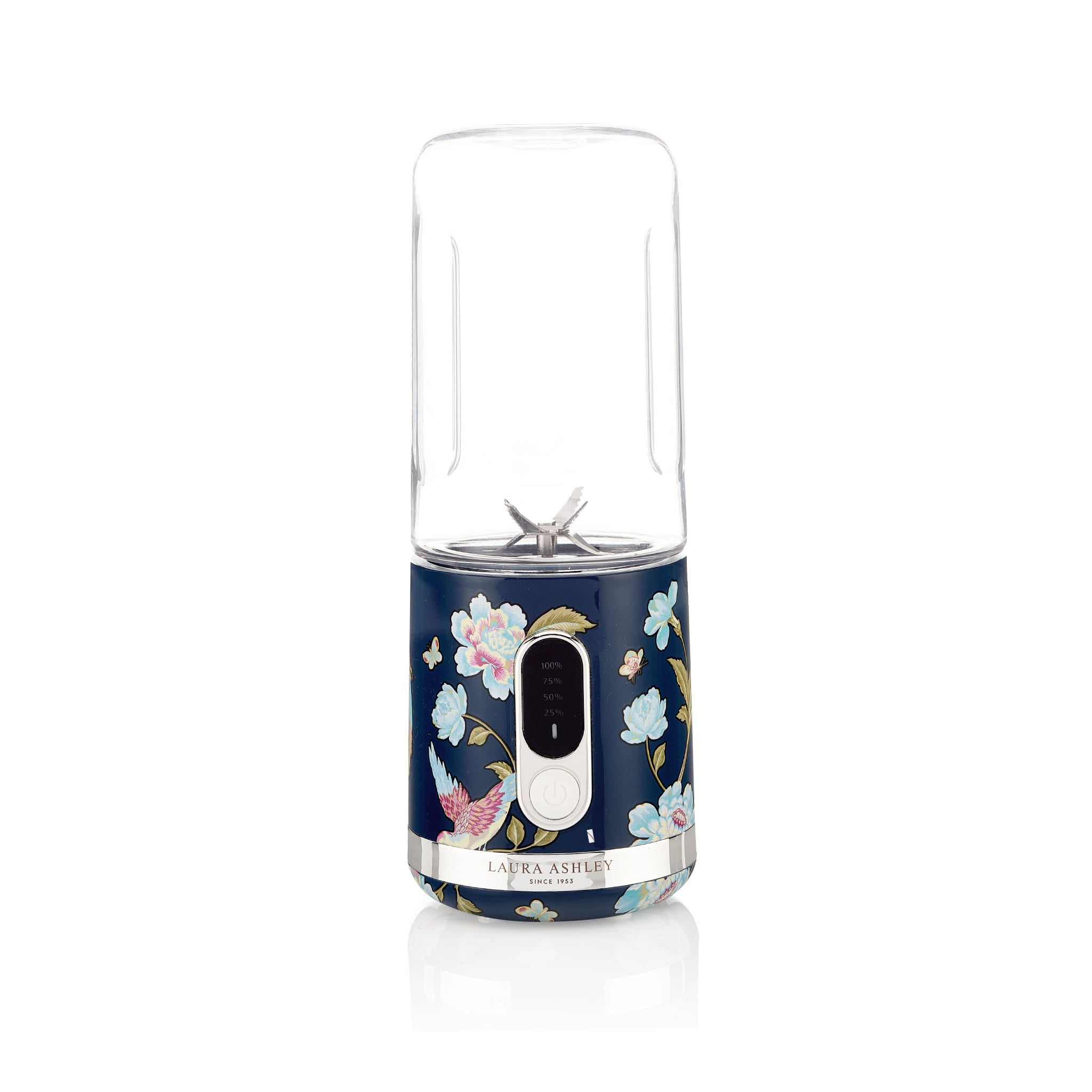 Laura Ashley - 25,000-rpm Portable Smoothie Maker - Elveden Navy