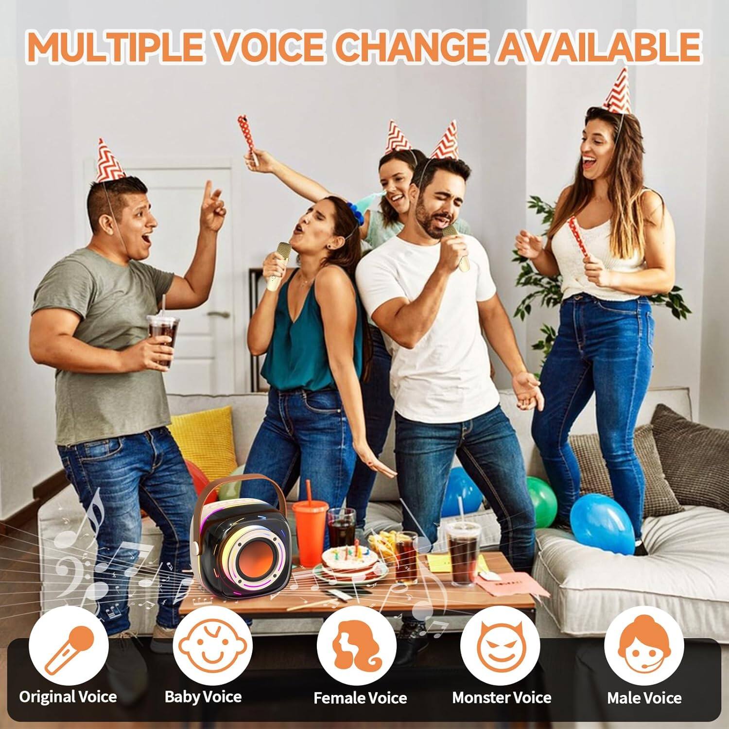 MULTIPLE VOICE CHANGE AVAILABLE

Original Voice  
Baby Voice  
Female Voice  
Monster Voice  
Male Voice