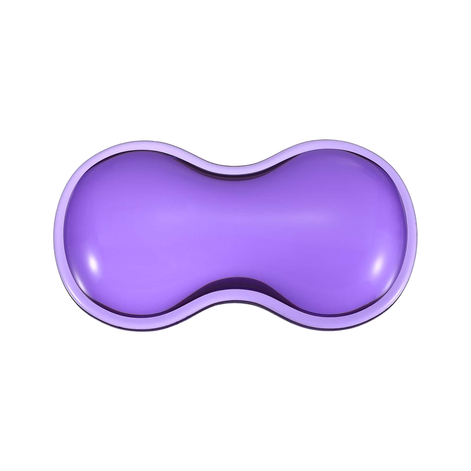 Front. Unique Bargains - Gel Wrist Rest, Ergonomic Silicone Gel Mouse Pad with Cool Touch Cushion for Computer Laptop Home Office (Mouse Pad) - Purple.