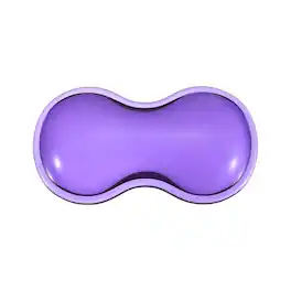 Unique Bargains - Gel Wrist Rest, Ergonomic Silicone Gel Mouse Pad with Cool Touch Cushion for Computer Laptop Home Office (Mouse Pad) - Purple
