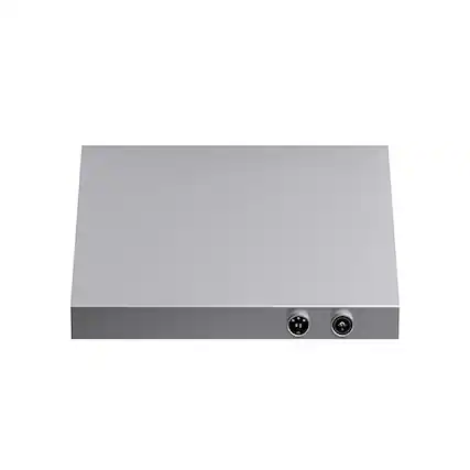 Front. Forno Appliances - Biagio 30" Wall Mounted Vented Range Hood - Silver.