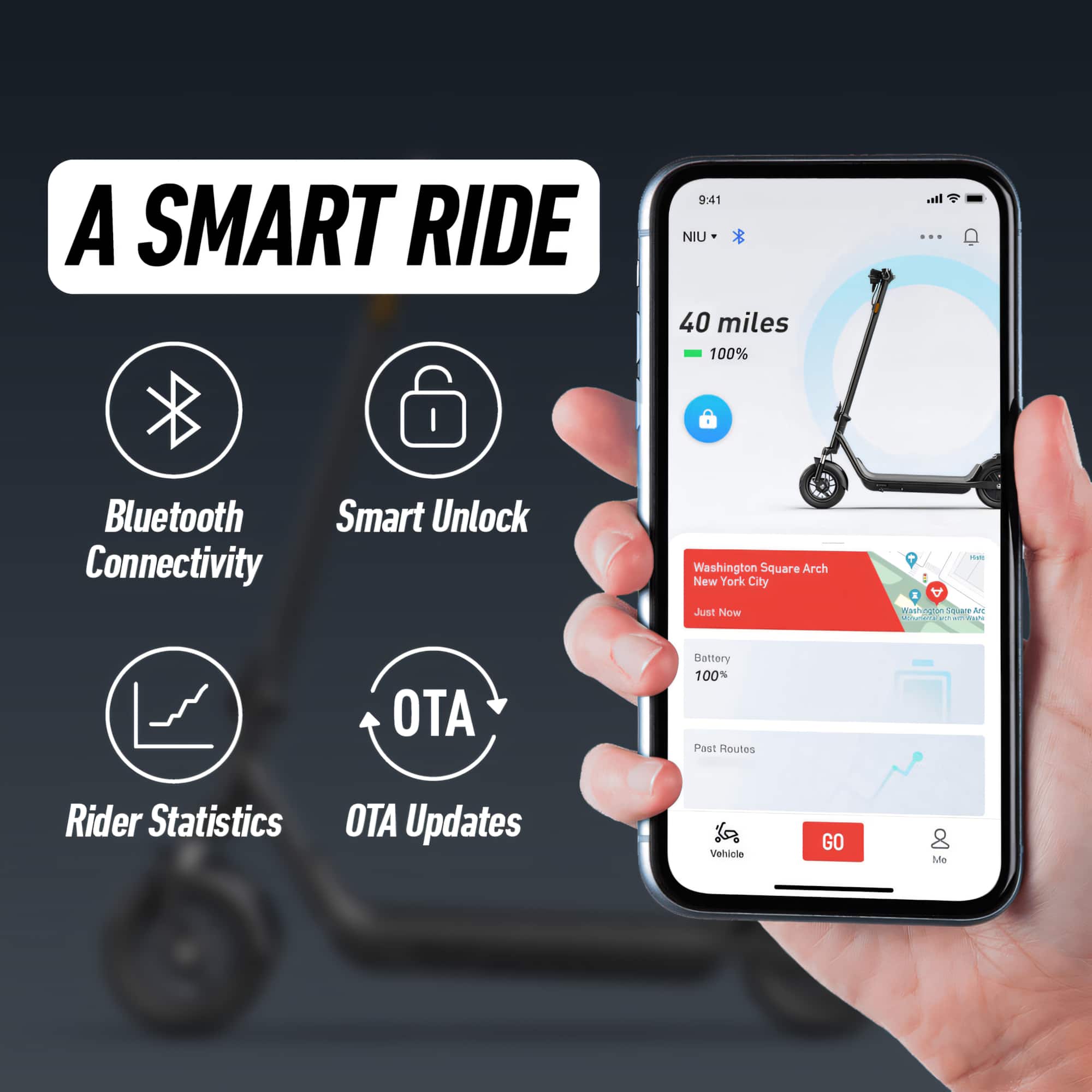A Smart Ride: 9:41 NIU 40 miles 100% Bluetooth Smart Unlock Connectivity Washington Square Arch New York City Just Now - - - - - - - - - - - - - - - - - - - - - - - - - - - - - - - - - - - - - - - - - - - - - - - - - - - - - - - - - - - - - - - - - - - - - - - - - - - - - - - - - - - - - - - - - - - - - - - - - - - - - - - - - - - - - - - - - - - - - - - - - - - - - - - - - - - - - - - - - - - - - - - - - - - - - - - - - - - - - - - - - - - - - - - - - - - - - - - - - - - - - - - - - - - - - - - - - - - - - - - - - - - - - - - - - - - - - - - - - - - - - - - - - - - - - - - - - - - - - - - - - - - - - - - - - - - - - - - - - - - - - - - - - - - - - - - - - - - - - - - - - - - - - - - - - - - - - - - - - - - - - - - - - - - - - - - - - - - - - - - - - - - - - - - - - - - - - - - - - - - - - - - - - - - - - - - - - - - - - - - - - - - - - - - - - - - - - - - - - - - - - - - - - - - - - - - - - - - - - - - - - - - - - - - - - - - - - - - - - - - - - - - - - - - - - - - - - - - - - - - - - - - - - - - - - - - - - - - - - - - - - - - - - - - - - - - - -
