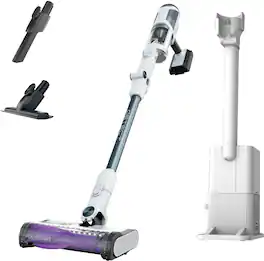 Shark - Detect Clean & Empty, Cordless Vacuum with 2L Auto-Empty System, Intelligent Detect Tech, HEPA, 60Min Runtime, MultiFlex - Burnt Ashes