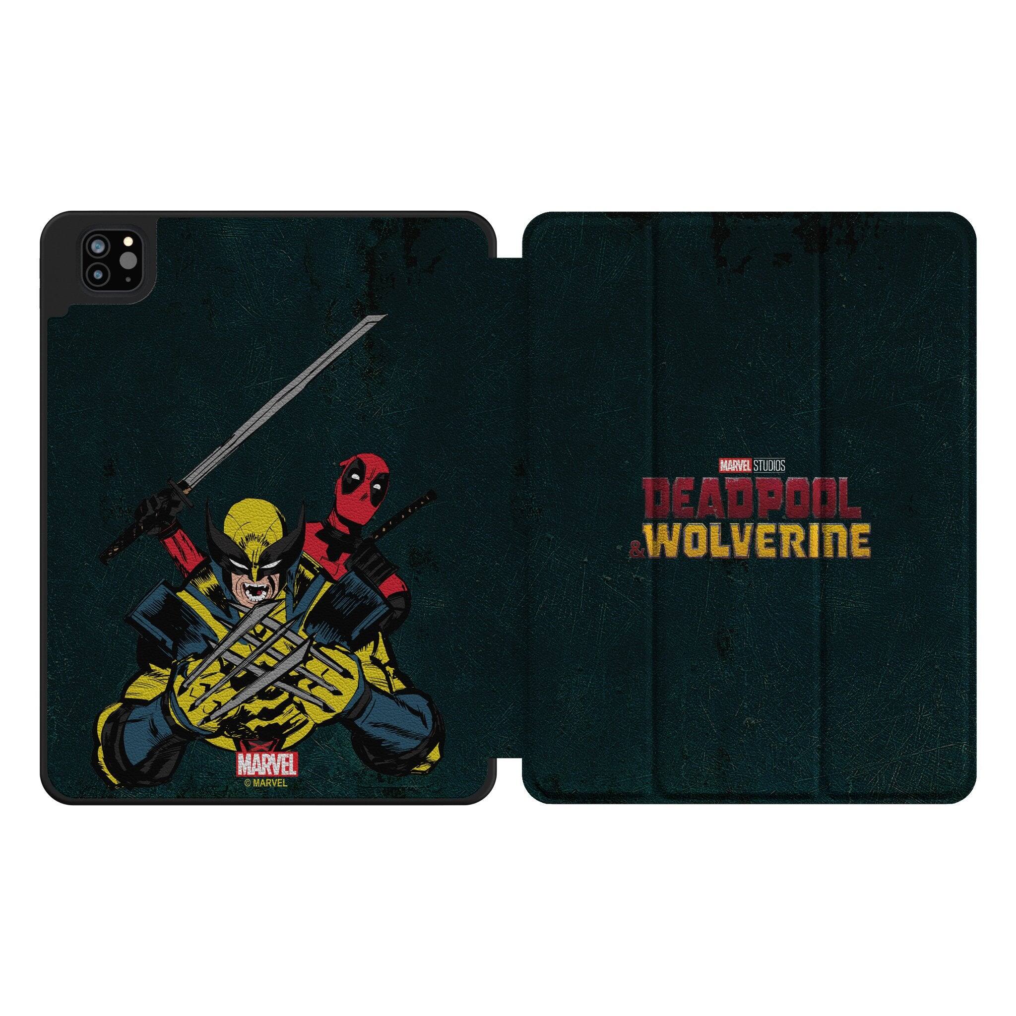 Photos - Tablet Case MARVEL Keyscaper -  Badge  - Apple iPad  - Deadpool Wolverine 3 KPA10G (10th Gen)