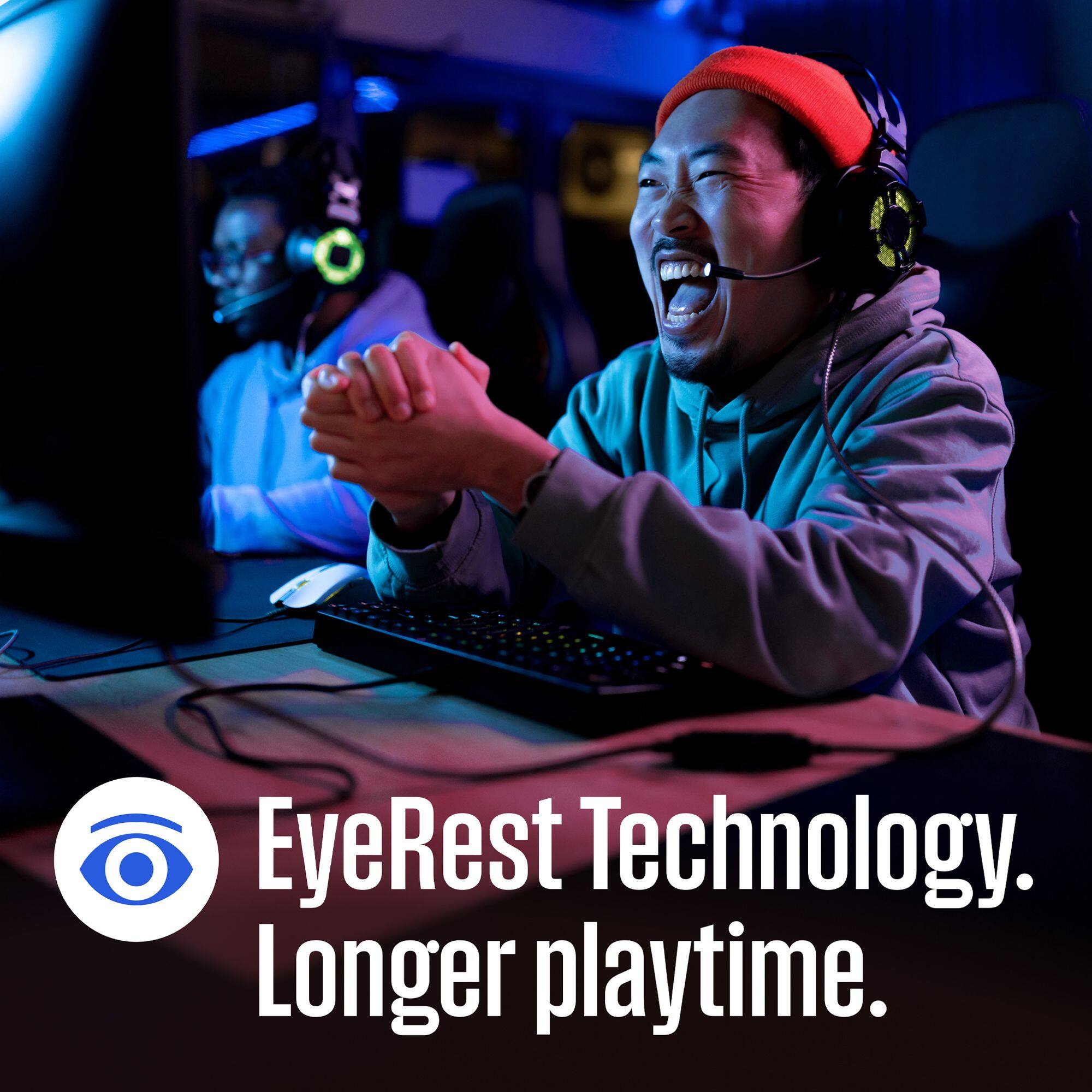 EyeRest Technology, Longer playtime.