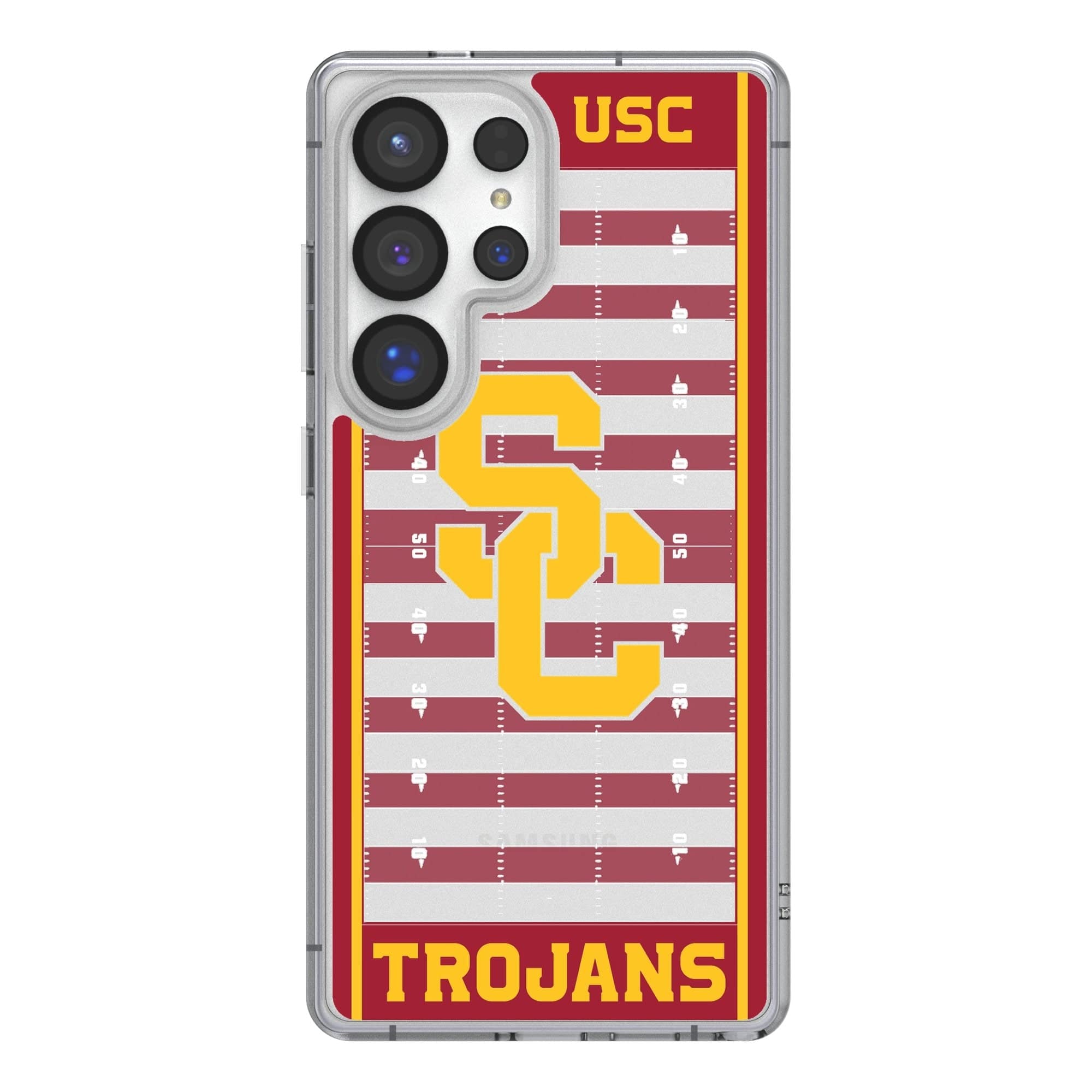 Keyscaper - NCAA - USC Trojans Field Galaxy Clear Case - S24 - Multicolor price history on PriceWatchPro