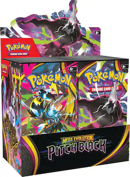Pokémon - Trading Card Game: Mega Evolution - Pitch Black Booster Box (36 Packs)
