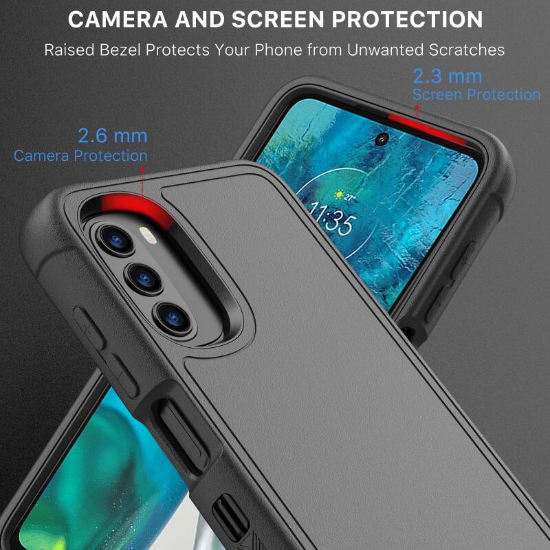 CAMERA AND SCREEN PROTECTION
Raised Bezel Protects Your Phone from Unwanted Scratches
2.3 mm Screen Protection
2.6 mm Camera Protection