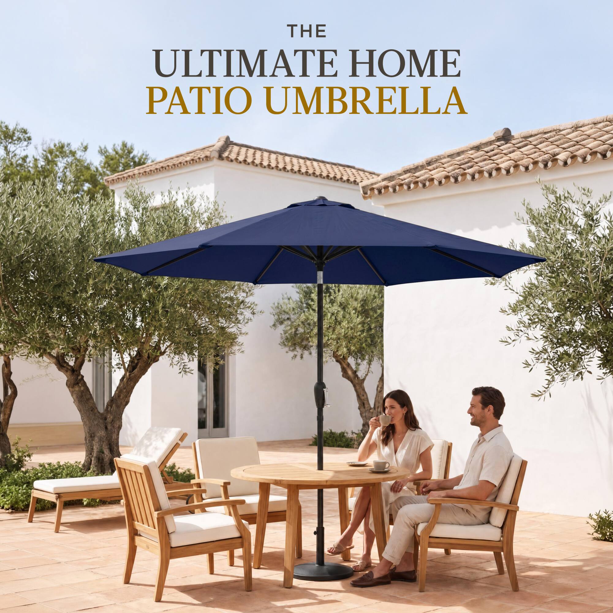 THE ULTIMATE HOME PATIO UMBRELLA